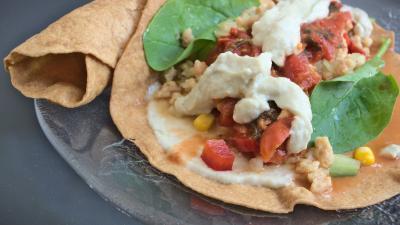 A plant-based dish from Cristy’s kitchen