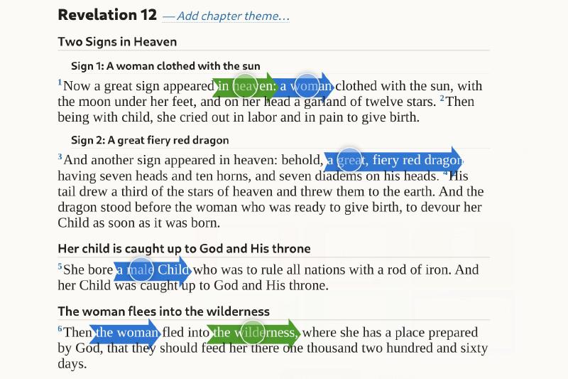 Revelation 12 in The Scripture Workshop