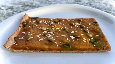 Honey Pumpkin Dessert Pizza
