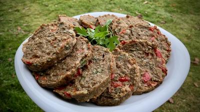 Potato & Sunflower Seed Patties