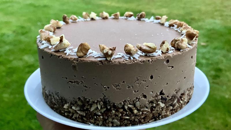 Raw Carob Cake