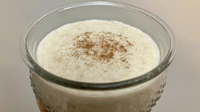Sweet Creamy Cashew–Coconut Rice Porridge