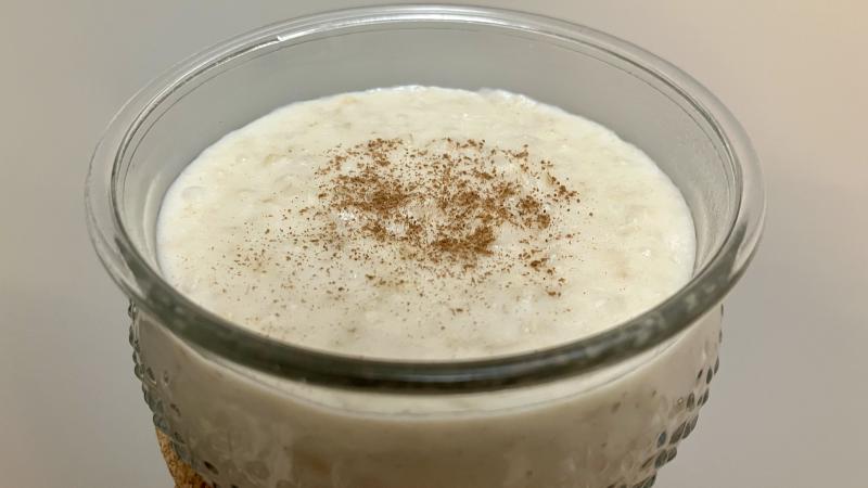 Sweet Creamy Cashew–Coconut Rice Porridge