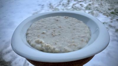 Traditional Scandinavian Oatmeal Porridge