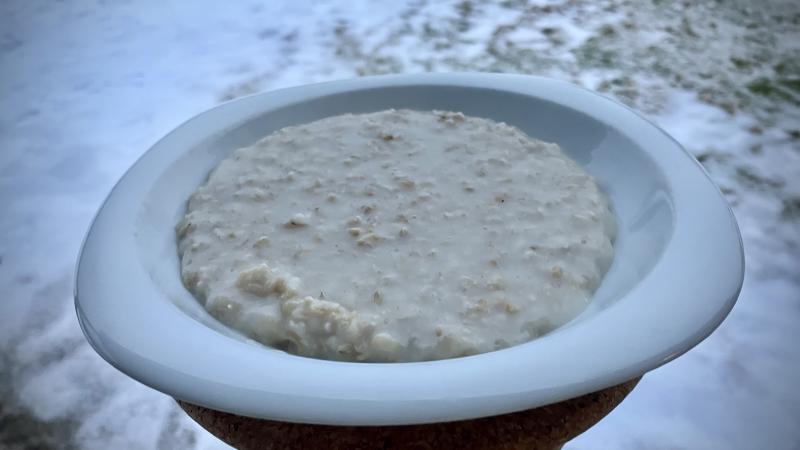 Traditional Scandinavian Oatmeal Porridge